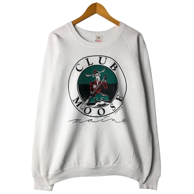 古着 90年代 フルーツオブザルーム FRUIT OF THE LOOM プリントスウェットシャツ トレーナー USA製 メンズXL相当 ヴィンテージ/eaa606527