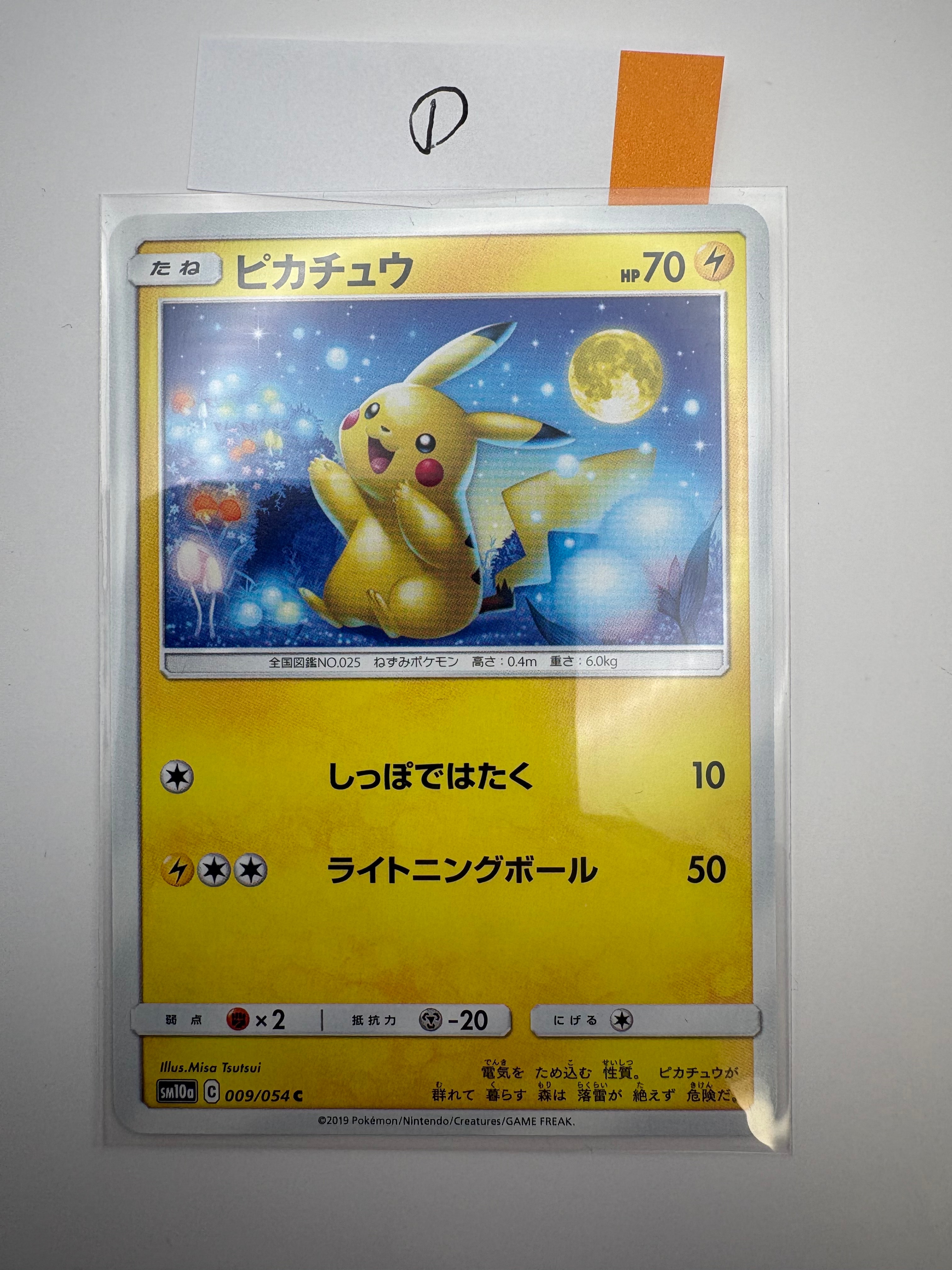 海で遊ぶピカチュウ: プロモ [SM-P 392](プロモーションカード「SM-P