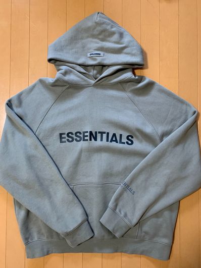 FEAR OF GOD ESSENTIALS 3D Silicon Applique Pullover Hoodie "Taupe"