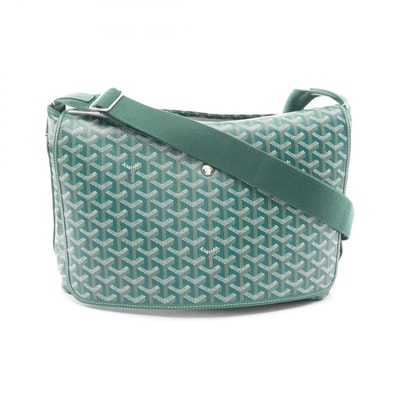 ゴヤール GOYARD カペシアンMM ショルダーバッグ バッグ PVCコーティングキャンバス レザー レディース グリーン系 / マルチカラー CAPETIMMLTY09CG09P 【中古】