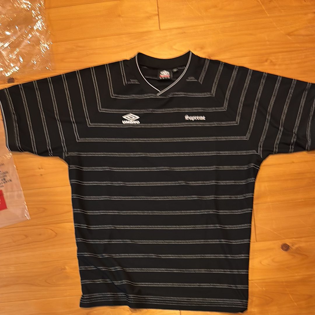 Supreme x Umbro Stripe Soccer Jersey 