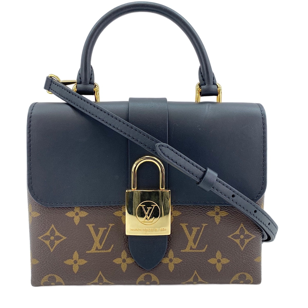 ヴィトン LV ロッキー BB ハンドバッグ【中古】