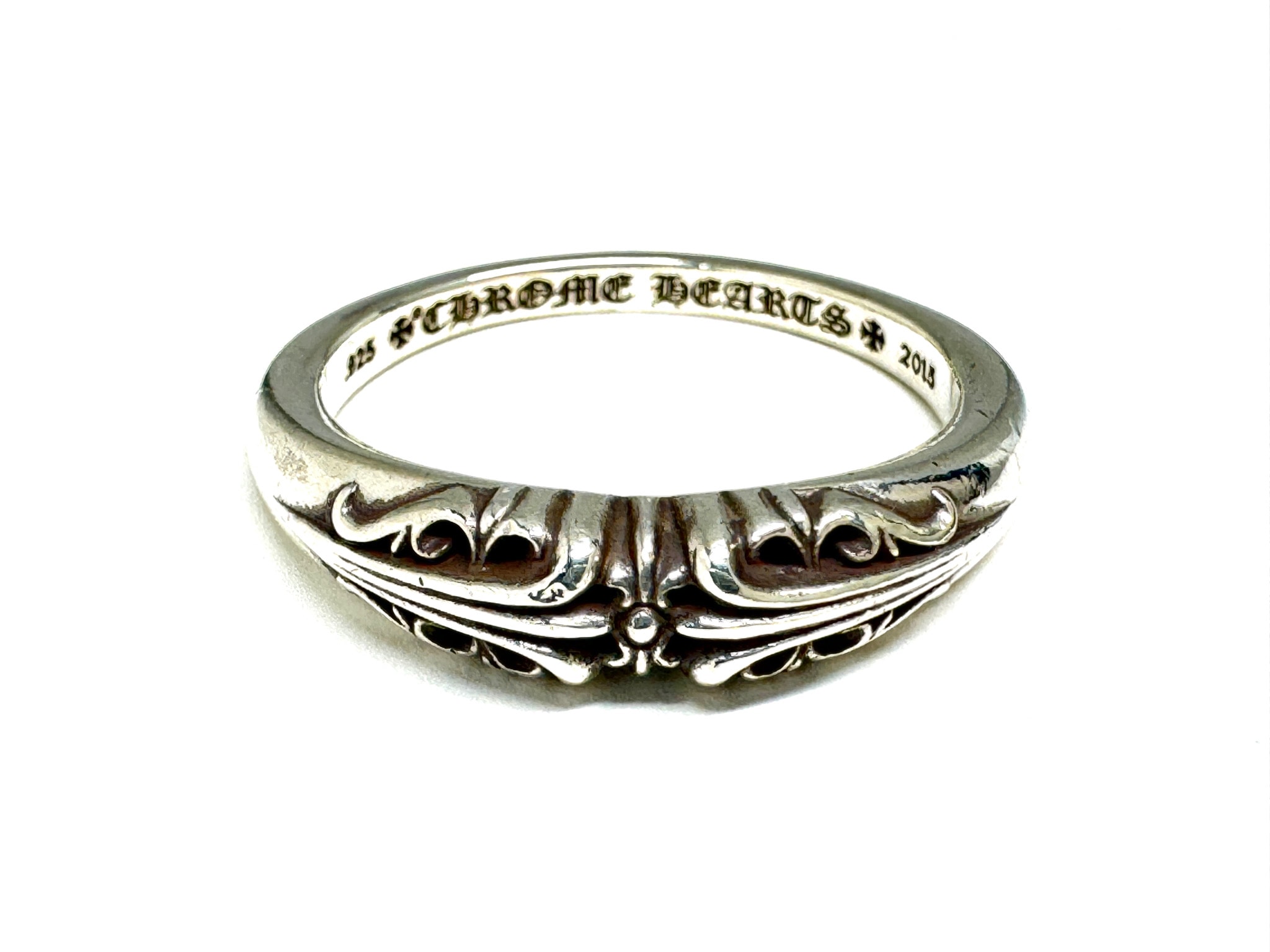 Chrome Hearts Baby Classic K&T Ring "Silver"