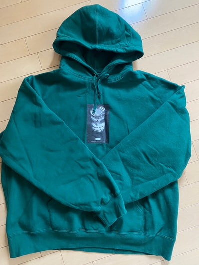 Supreme Soup Can Hooded Sweatshirt "Dark Green"