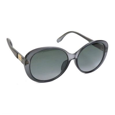 グッチ GUCCI サングラス プラスチック クリアブラック×カーキ ユニセックス【中古】 r10798a