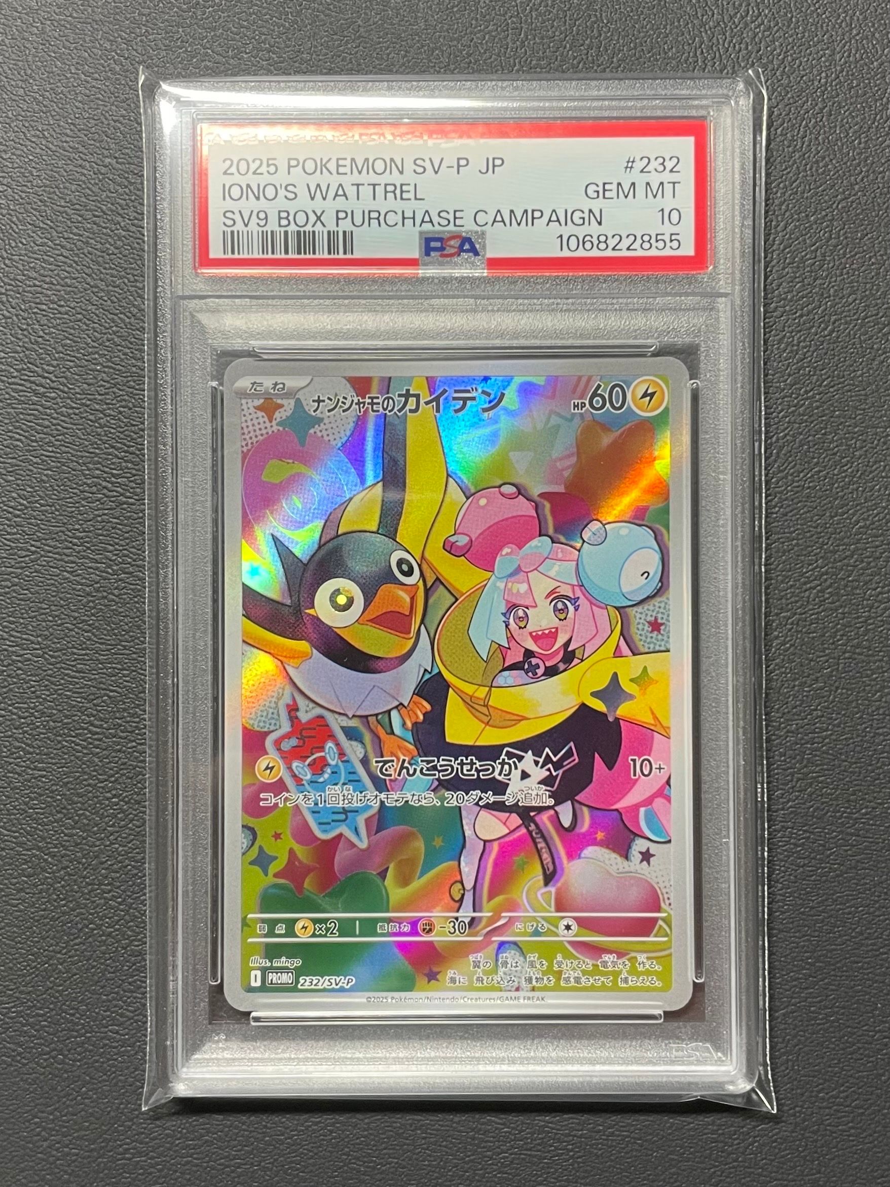 ナンジャモのカイデン P [SV-P 232](プロモーションカード「拡張パック バトルパートナーズ Box購入キャンペーン」)