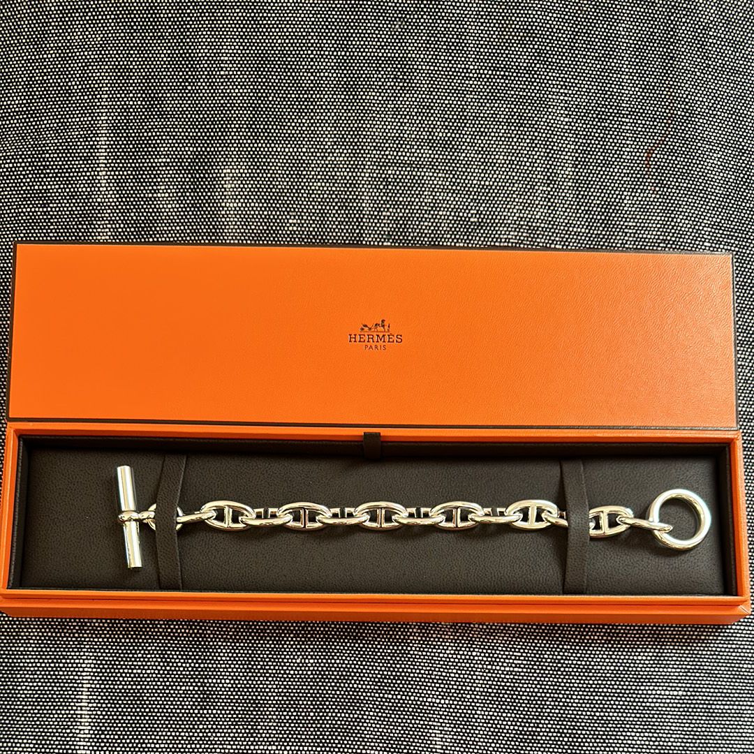 Hermes Chaine D'ancre GM Bracelet "Silver"