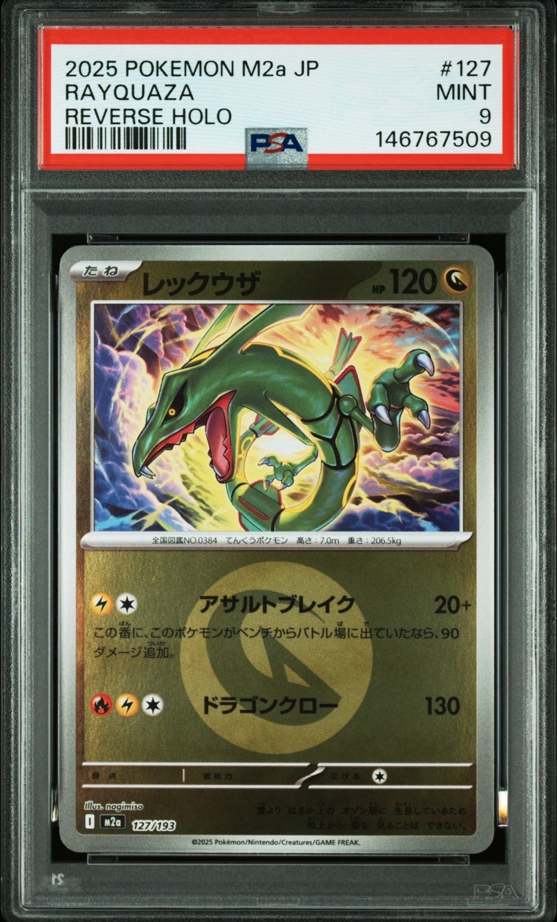 レックウザ :エネルギーマークミラー [M2a 127/193](ハイクラスパック「MEGAドリームex」)