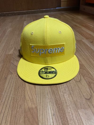 Supreme $1M Metallic Box Logo New Era® "Yellow"