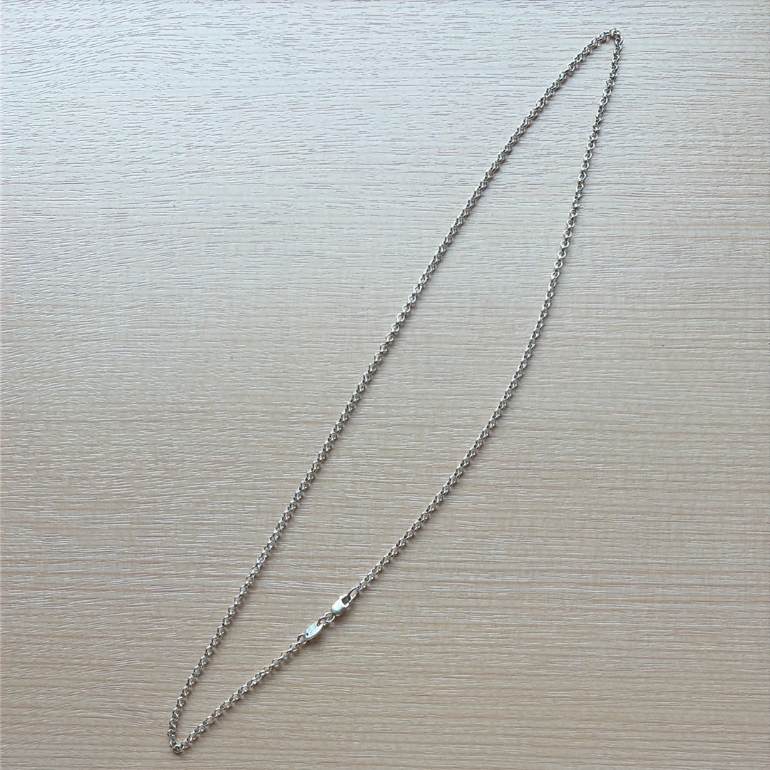 Chrome Hearts Roll Chain Necklace "Silver"