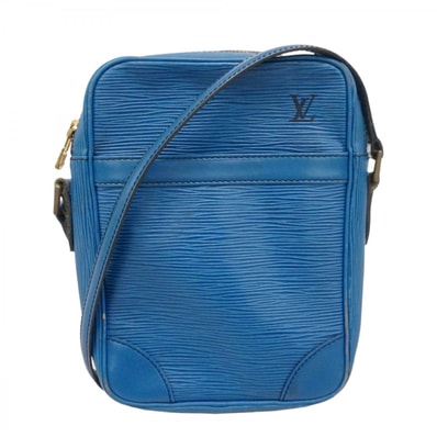 【6dd4426】ルイヴィトン ショルダーバッグ エピ ダヌーブ M45635 トレドブルー【中古】レディース