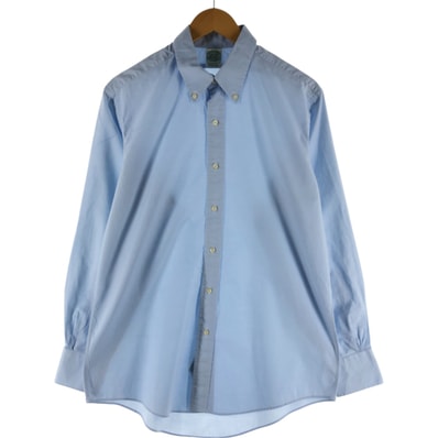 古着 ブルックスブラザーズ Brooks Brothers Est.1818 長袖 ボタンダウンシャツ USA製 メンズM相当/eaa530043