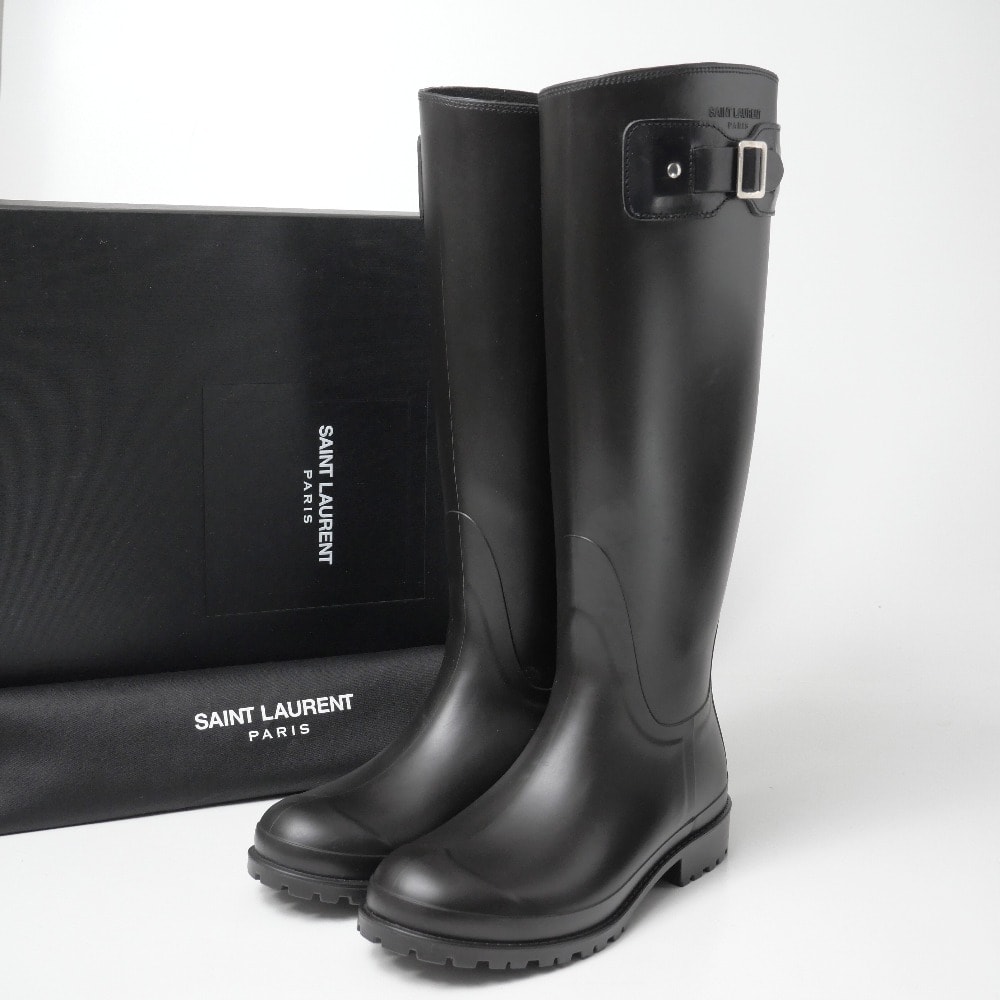 SAINT LAURENT PARIS サンローランパリ Festival ブーツ サイズ36 レインブーツ ブランド古着【中古】20260407/RA8727