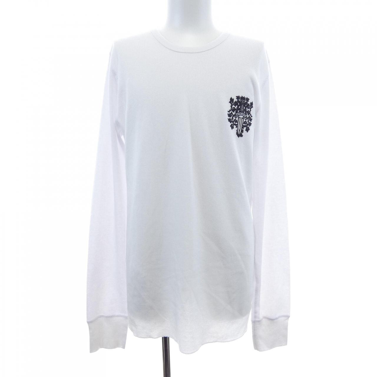 Chrome Hearts VINE DAGGER Back Print Thermal L/S T-Shirt "White"