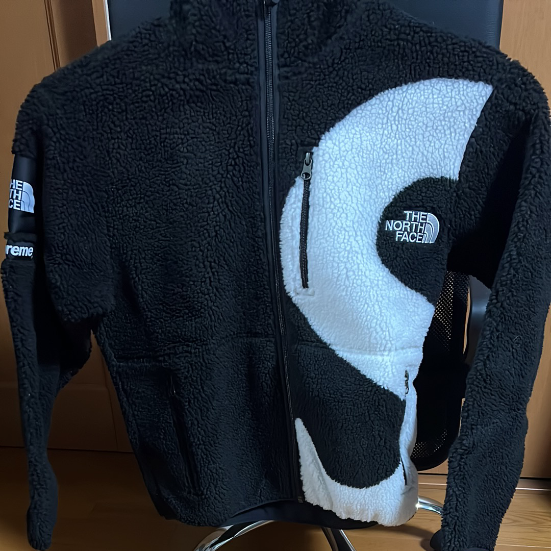 Supreme x The North Face S Logo Hooded Fleece Jacket "Black"
