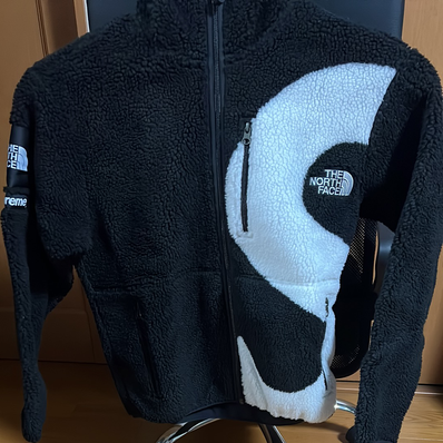 Supreme x The North Face S Logo Hooded Fleece Jacket "Black"