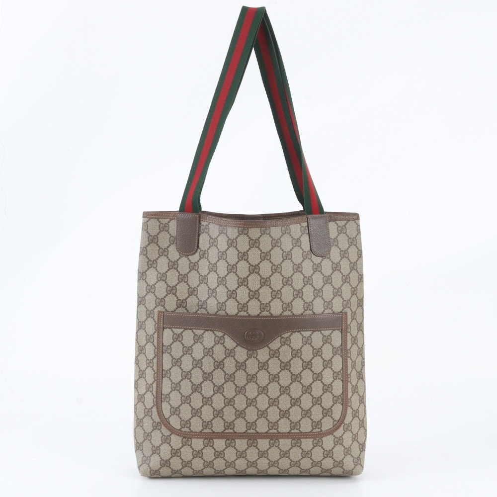 ■美品 グッチ オールドグッチ シェリー ライン GGスプリーム