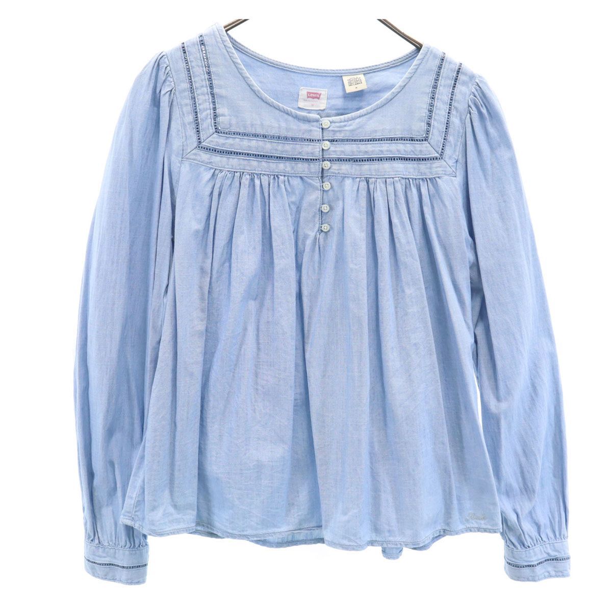 Levi's 長袖 ハーフボタン シャツ