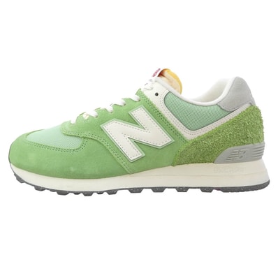 NEW BALANCE ニューバランス スニーカー U574RCC U574 ローカット スニーカー ライトグリーン系 26cm【中古】