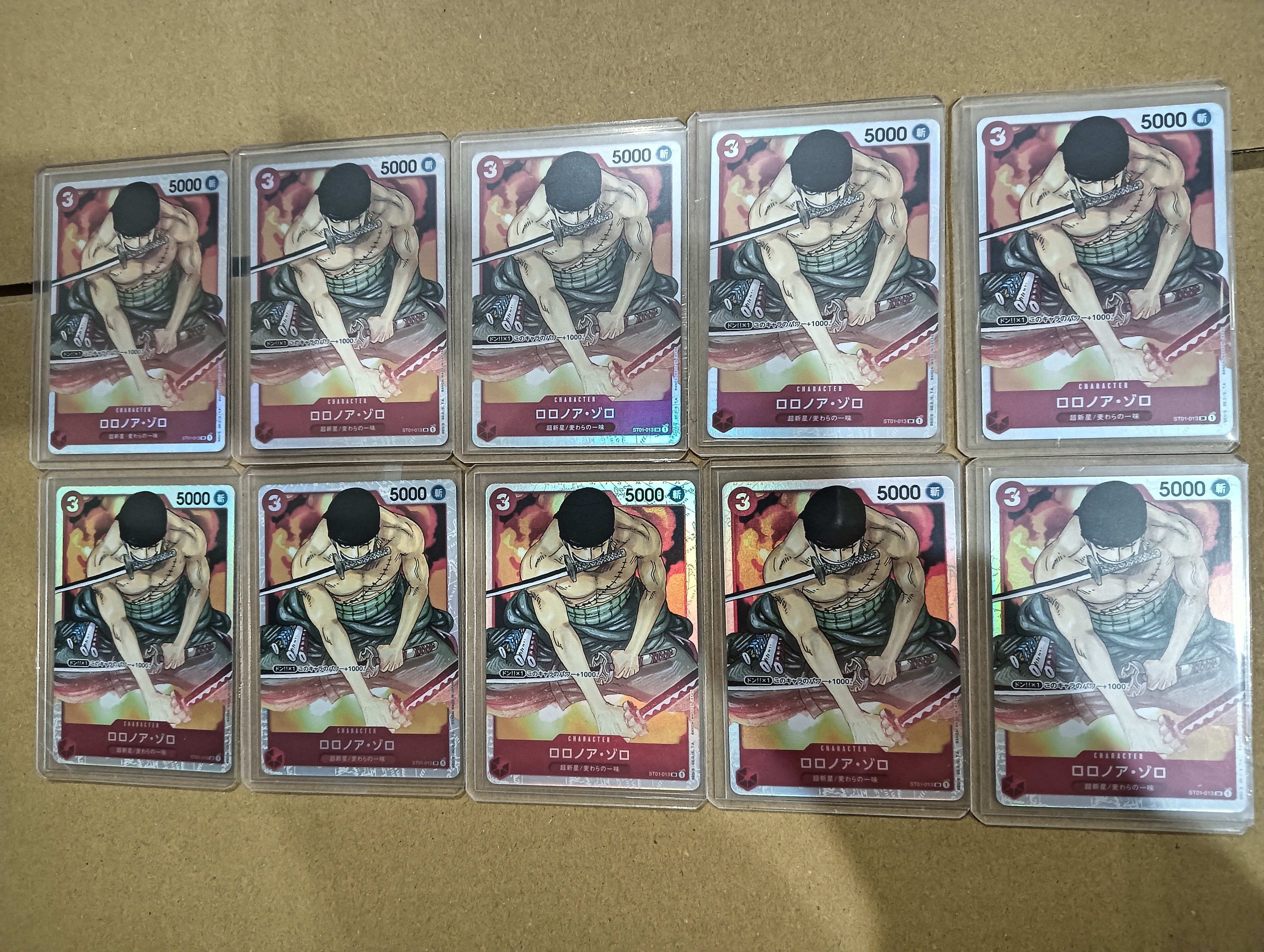 Roronoa Zoro SR [ST01-013] (Start Deck Straw Hat Pirates)