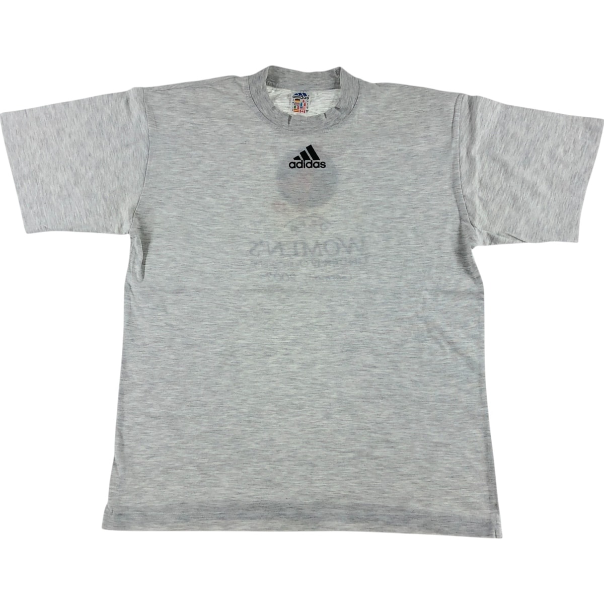 古着 00年代 アディダス adidas UEFA バックプリント スポーツプリントTシャツ メンズS相当/eaa544291