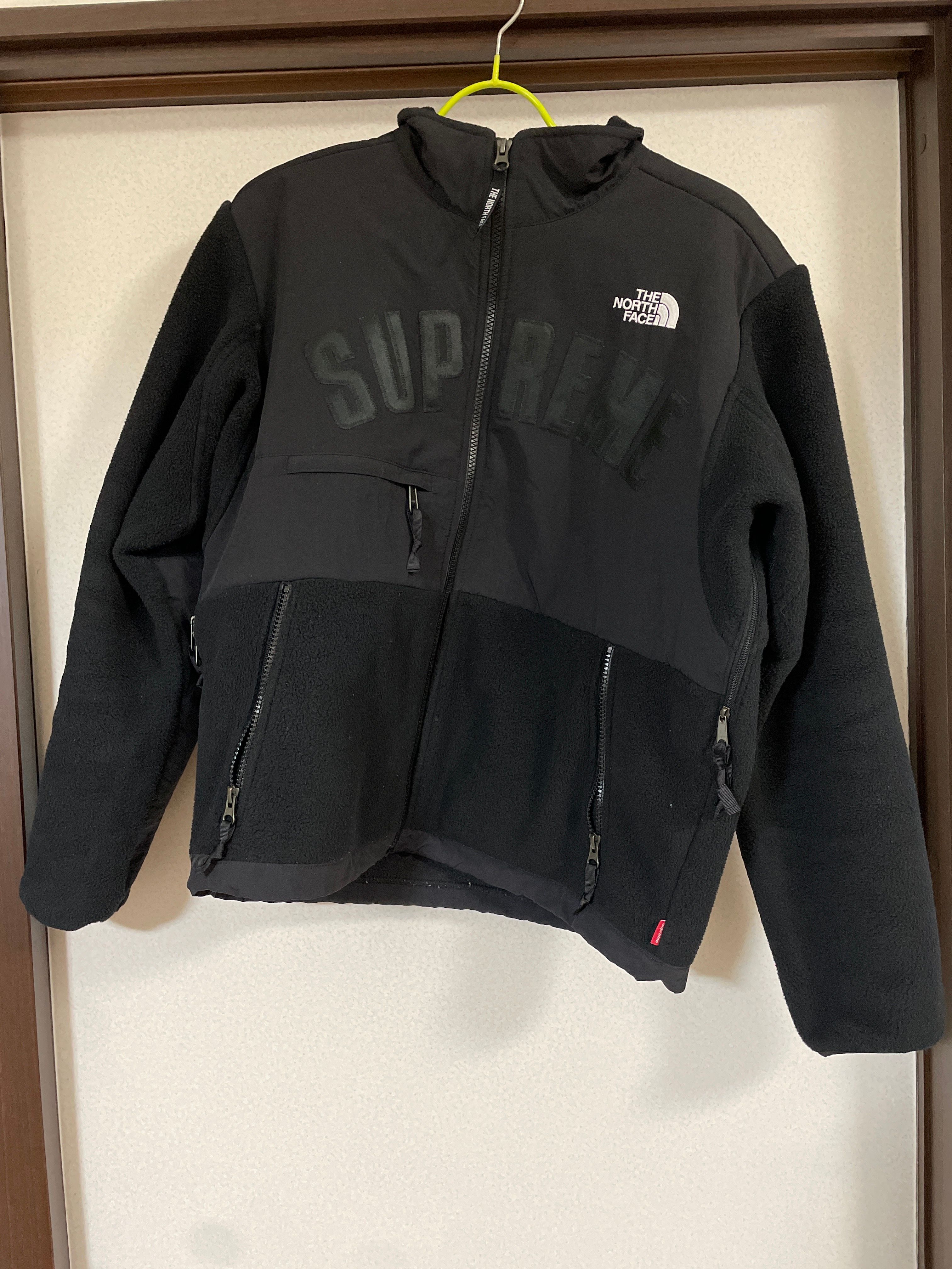 Supreme x The North Face Arc Logo Denali Fleece Jacket "Black"