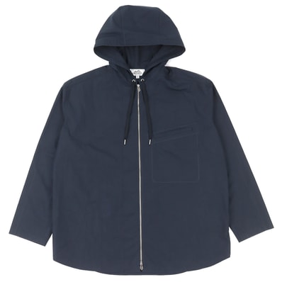 未使用品 エルメス ジャケット ネイビー メンズ 15/38 H566160H2