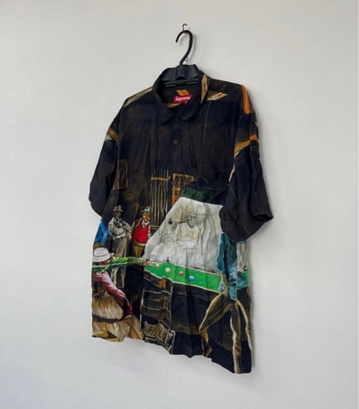 Supreme x Ernie Barnes S/S Shirt "Pool Hall"