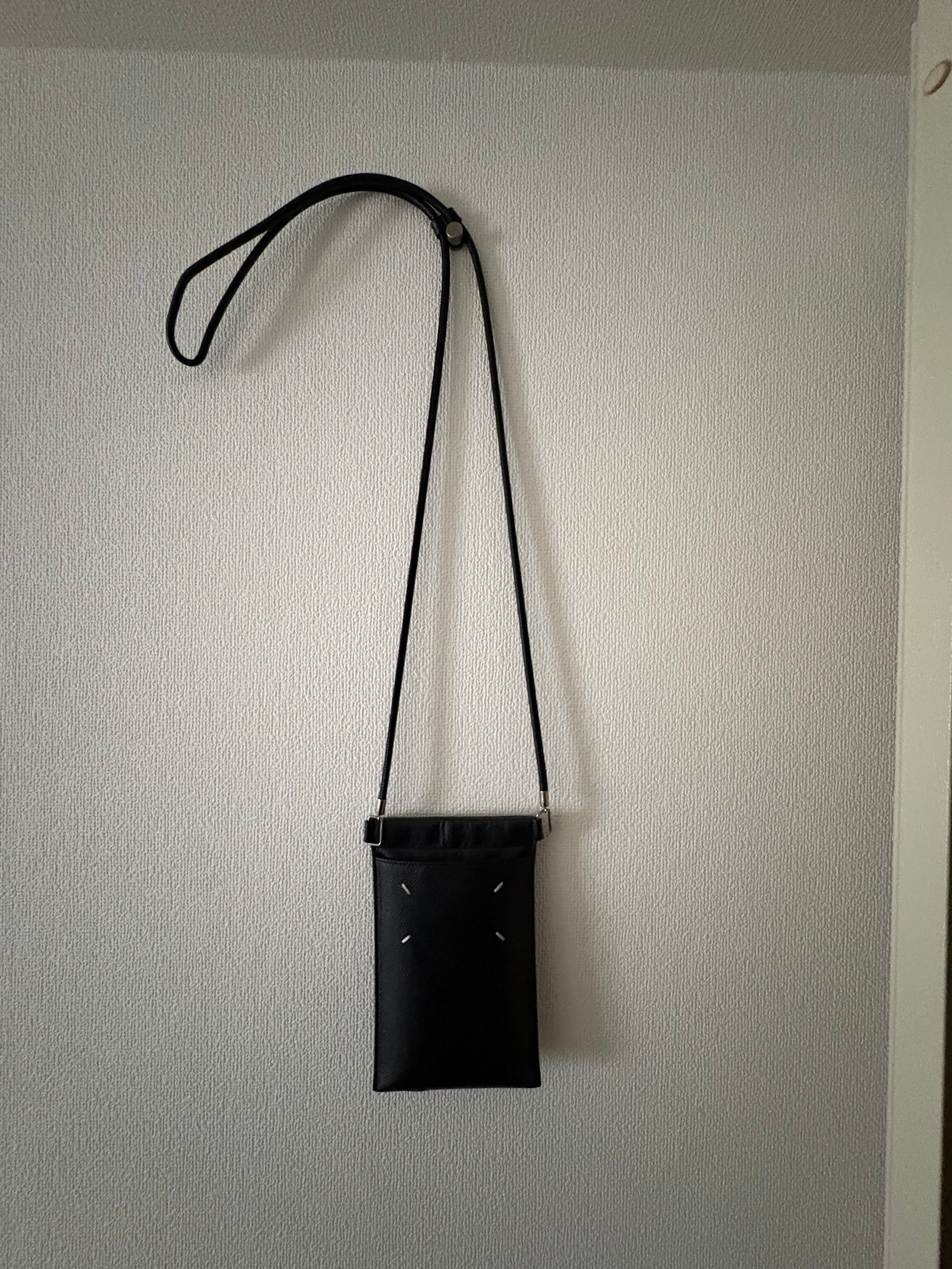 Maison Margiela Four Stitches Phone Holder "Black"