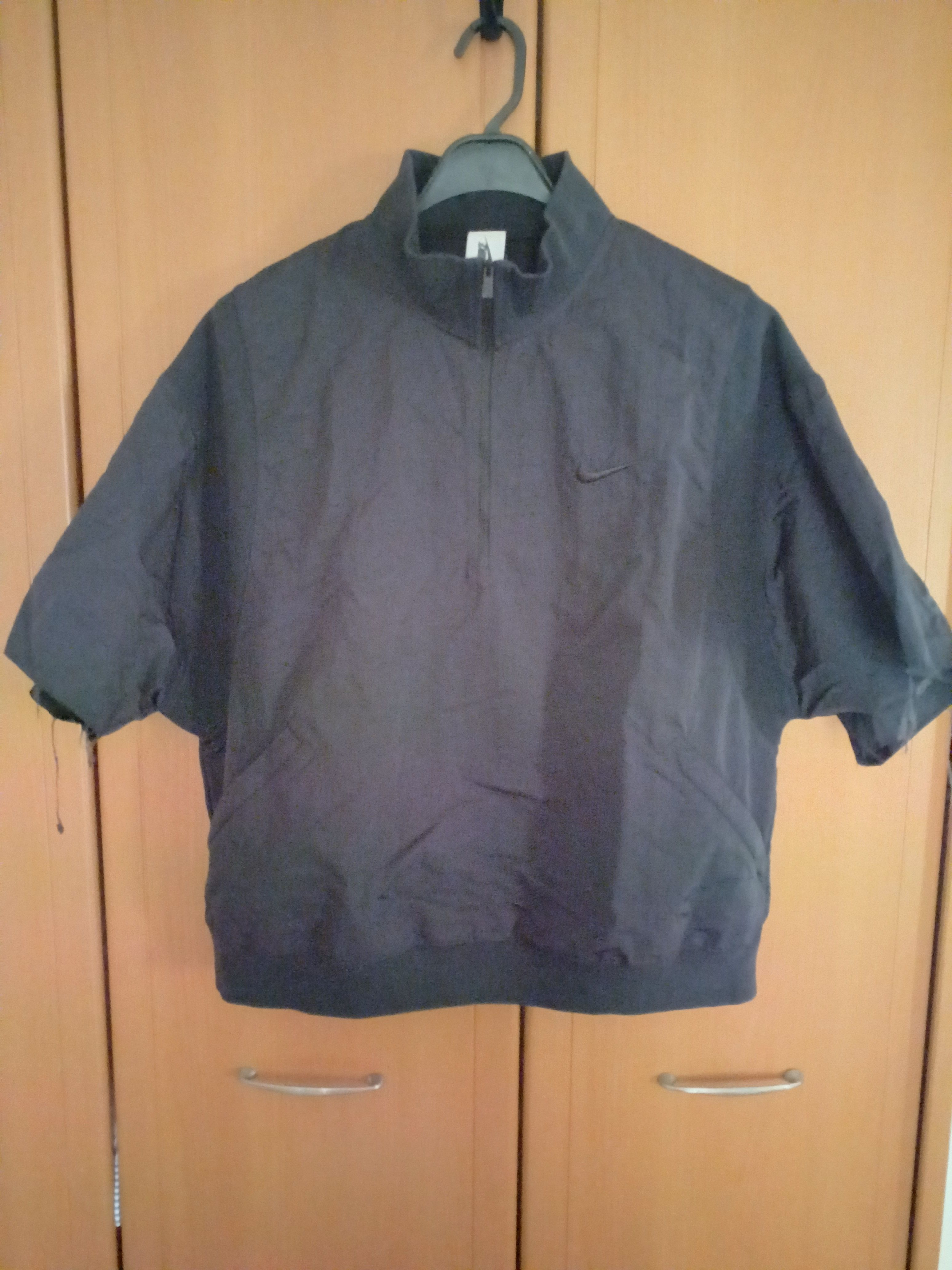 FEAR OF GOD / Nike 1/2 Zip Short Sleeve Jacket "Black"