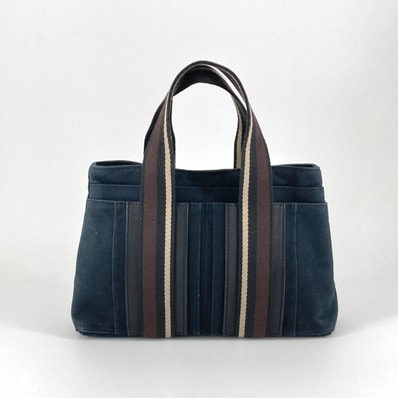 HERMES(エルメス) トロカホリゾンタル トートバッグ ブラック