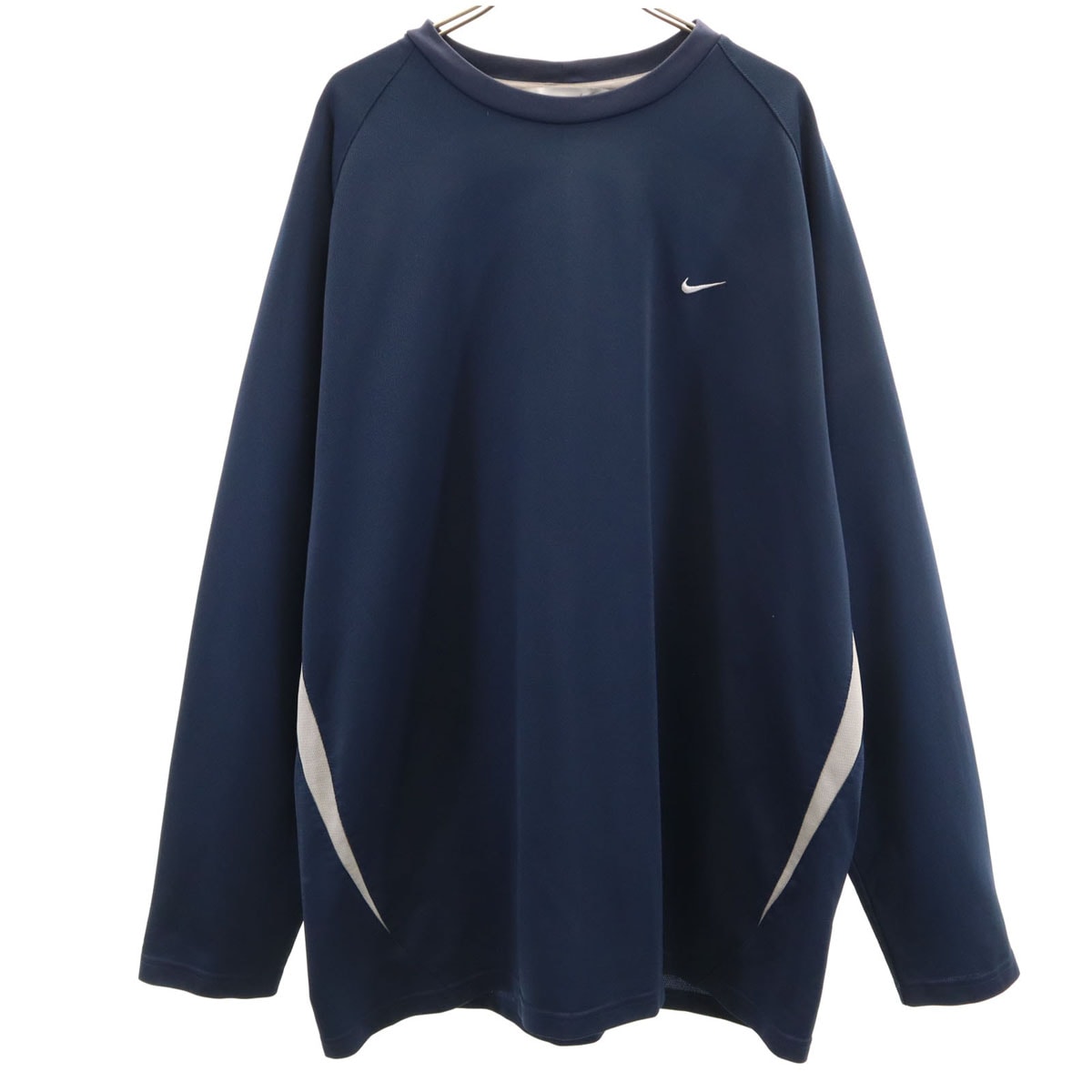 NIKE ナイキ トレーニング 長袖 Tシャツ XL ネイビー ロンT