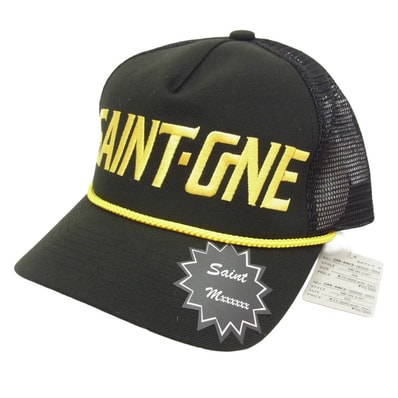 Saint Mxxxxxx Mesh Cap Saint One "Black"