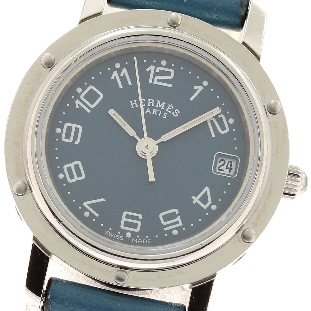 エルメス クリッパー デイト CL4.210 クォーツ レディース 【中古】
