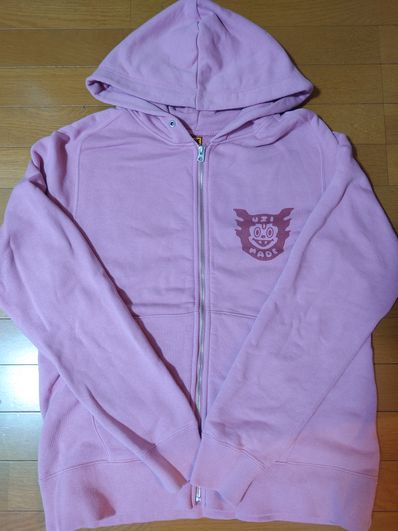 HUMAN MADE UZI MADE ZIP HOODIE "Pink"
