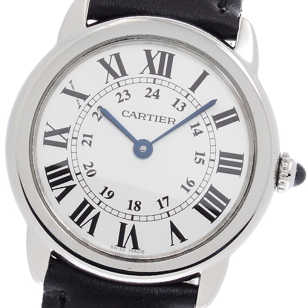 カルティエ ロンドソロ SM  W6700155 レディース 【中古】