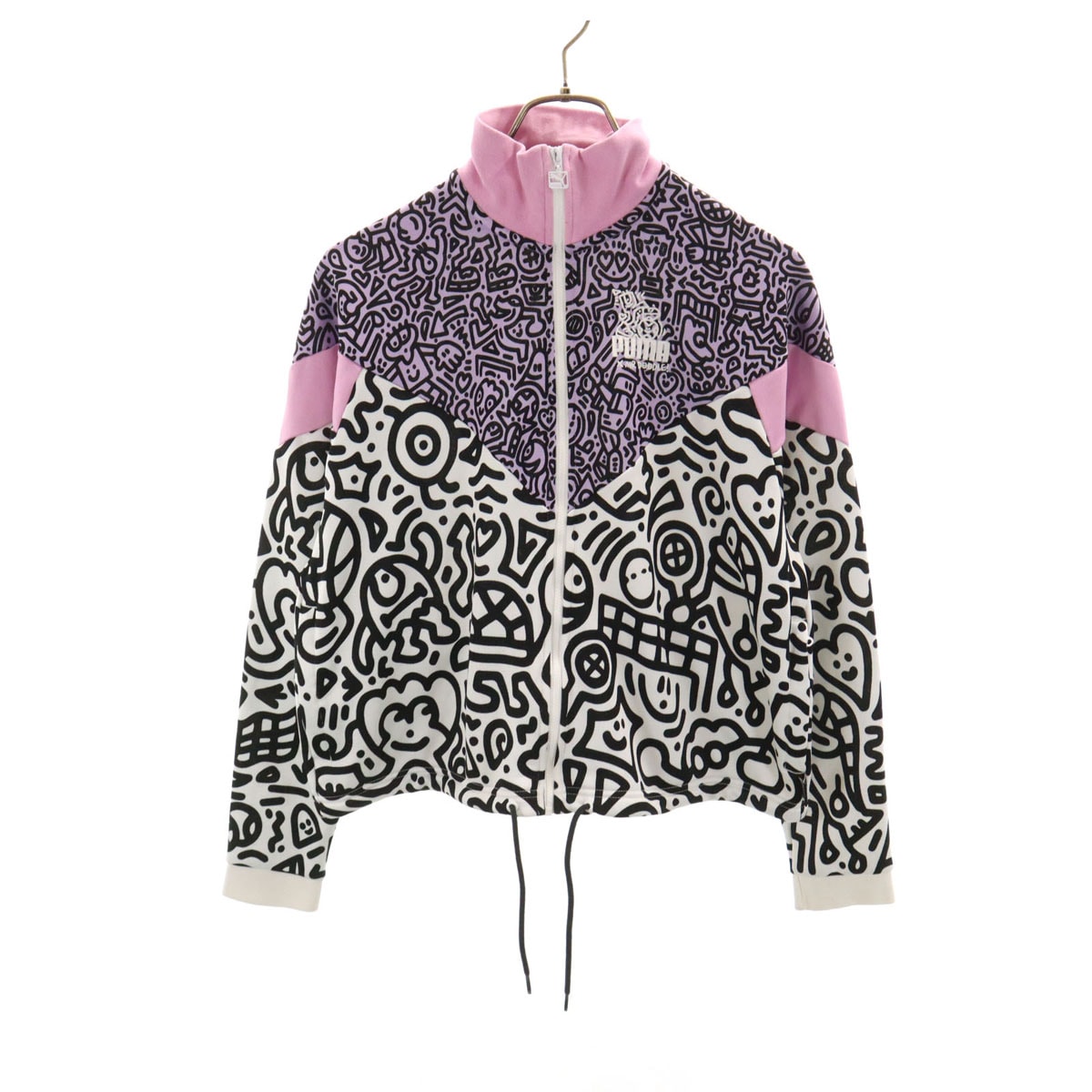 PUMA プーマ ミスター ドゥードゥル Mr.Doodle トラックジャケット M ホワイト
