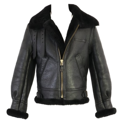 アヴィレックス 美品 2105/33H5595 B-3 ムートンフライトジャケット 34