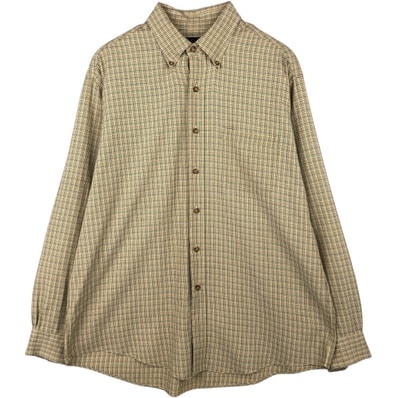 古着 ブルックスブラザーズ Brooks Brothers 長袖 ボタンダウンチェックシャツ メンズL相当/eaa622270