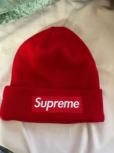 Supreme Box Logo Beanie "Red" (18FW)