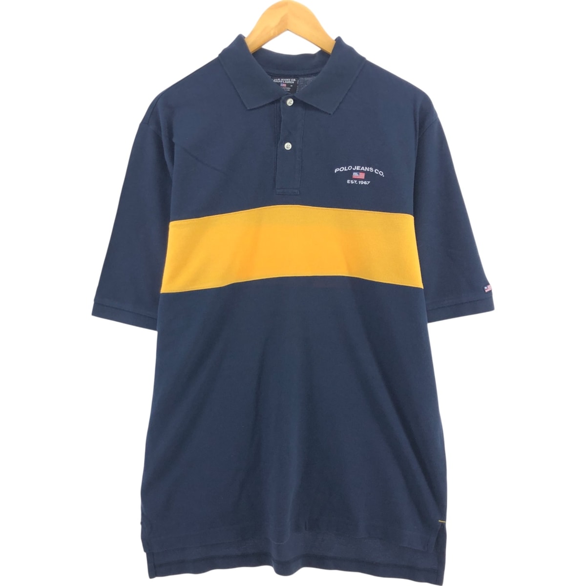 古着 00年代 ラルフローレン Ralph Lauren POLO JEANS COMPANY 半袖 ポロシャツ メンズM相当/eaa552987