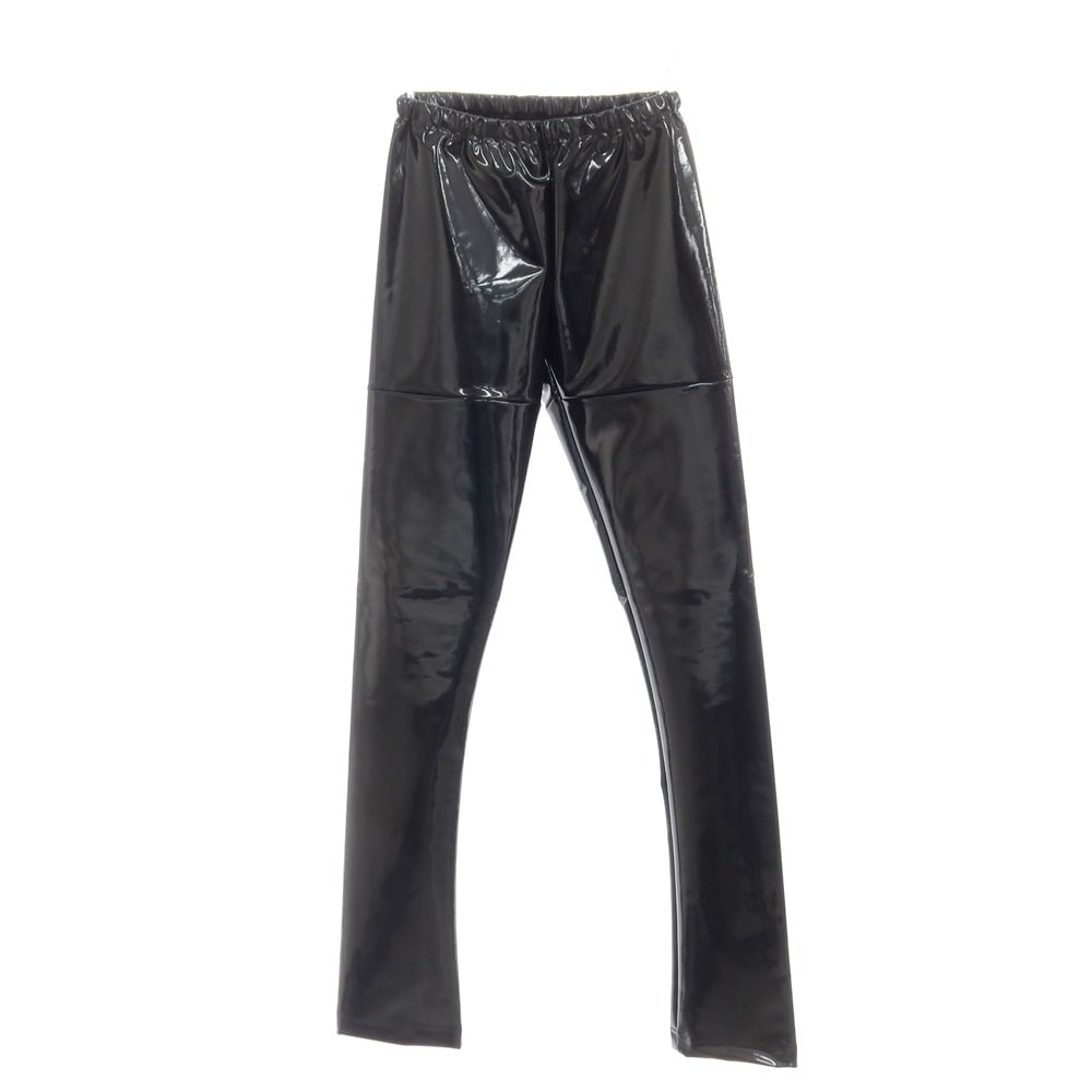 【中古】ジュンヤワタナベ JUNYA WATANABE 2023年秋冬 ポリエステル スキニー パンツ スキニーパンツ ブラック【サイズS】【レディース】