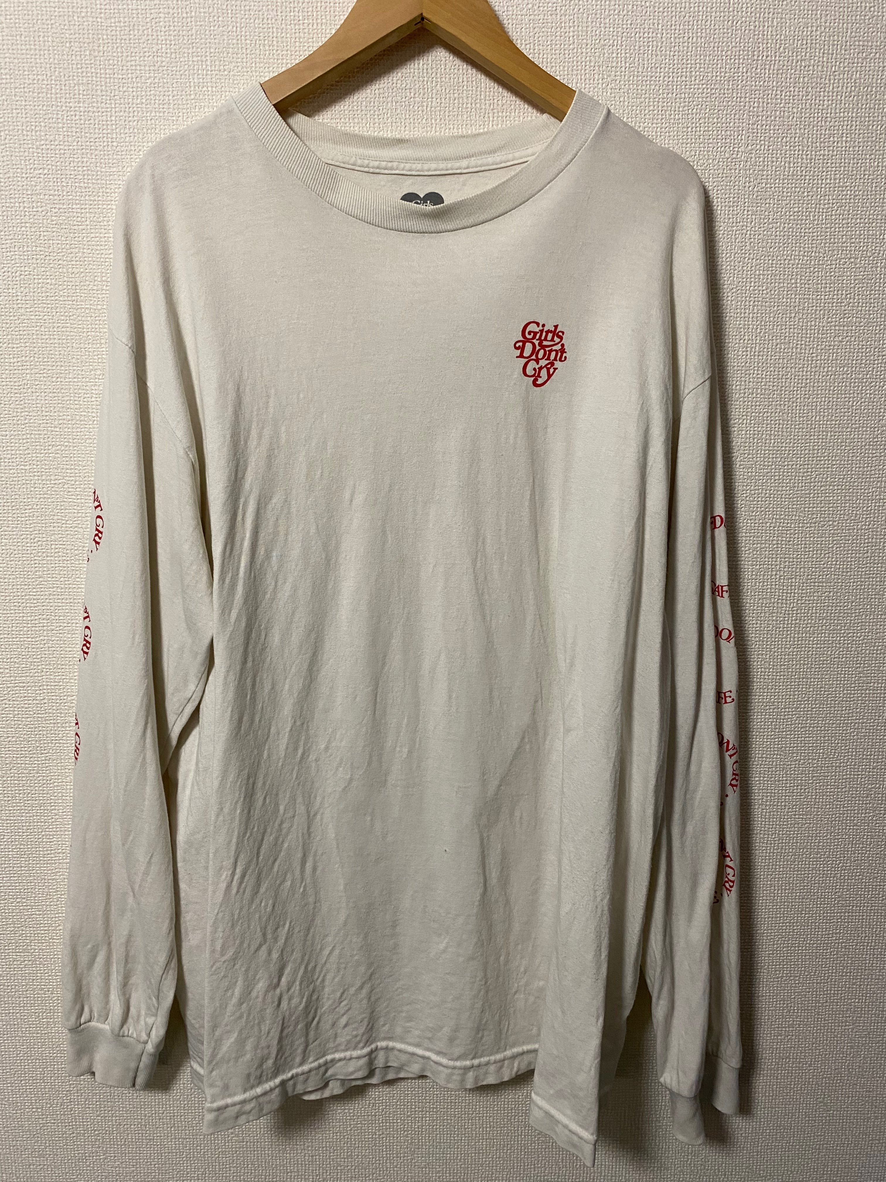 GIRLS DON’T CRY HBX L/S TEE WHITE