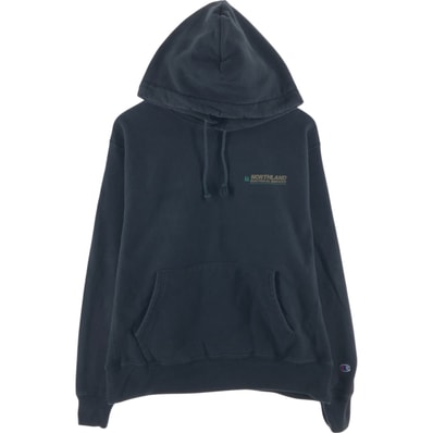 古着 チャンピオン Champion REVERSE WEAVE リバースウィーブ バックプリント スウェットプルオーバーパーカー メンズL相当/eaa535173 【中古】 【250406】/eaa535173