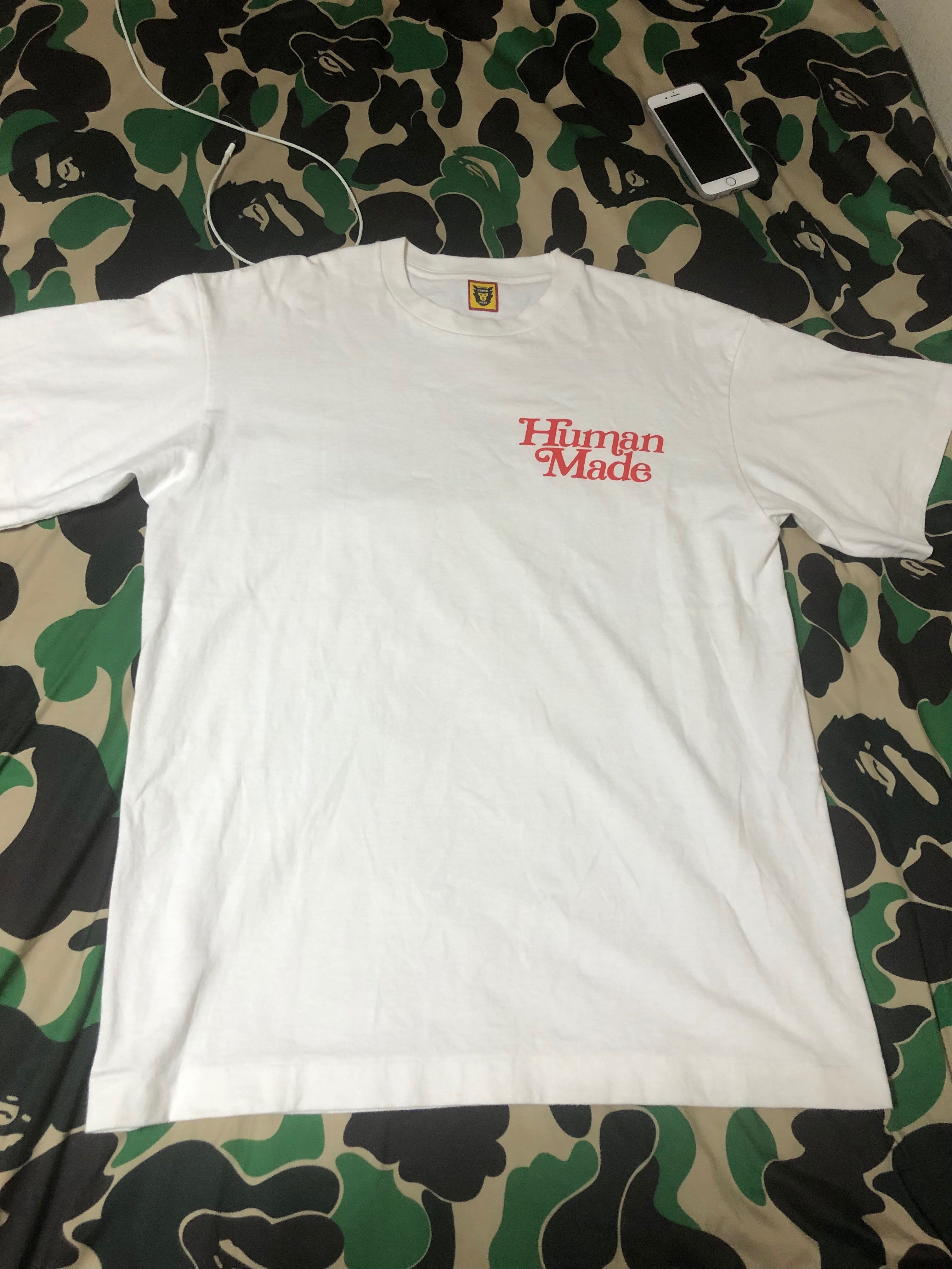 HUMAN MADE Girls Don ’t Cry T-shirt "White" / VERDY