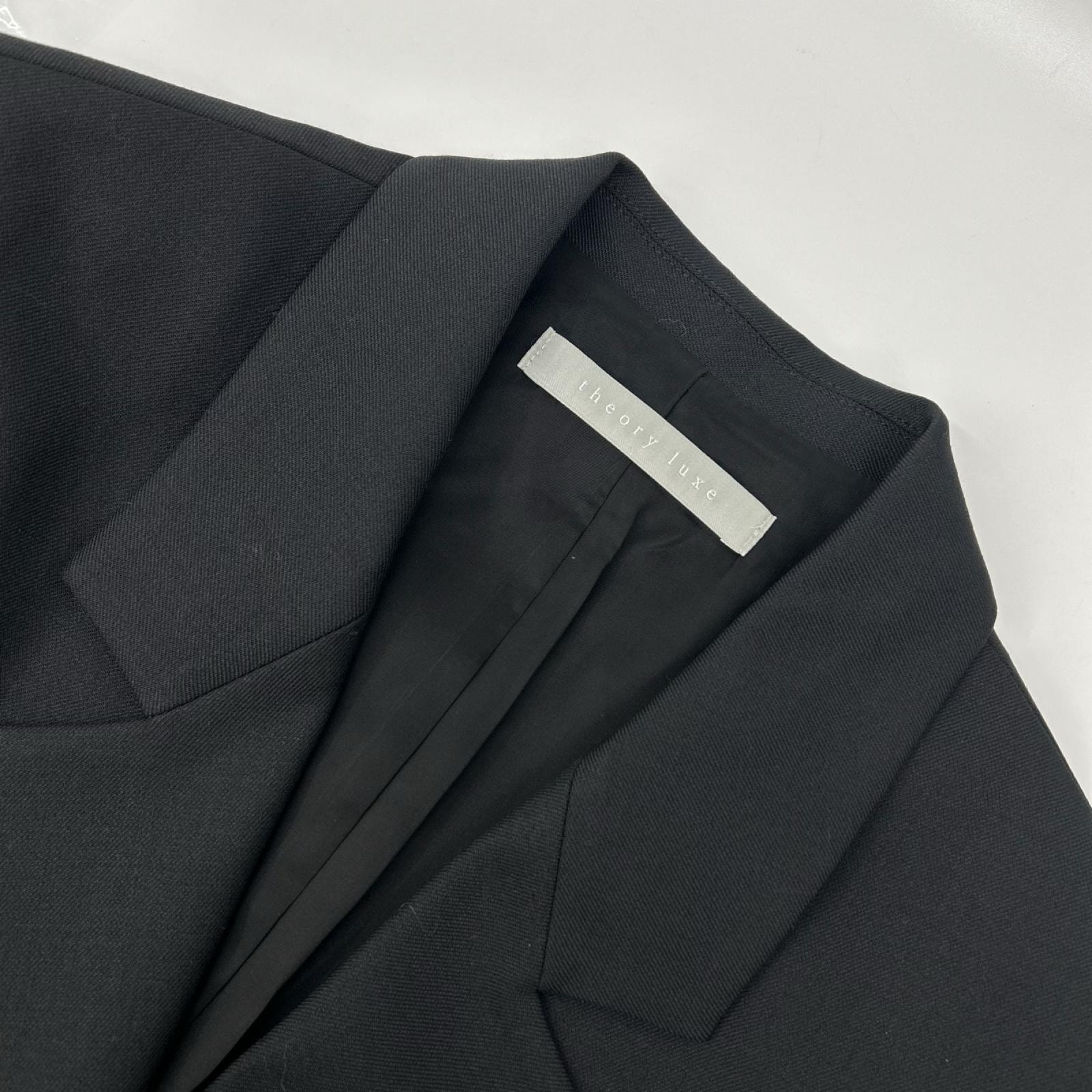 A (未使用に近い)】セオリーリュクス 25AW 03-5304150 ブラック ウール