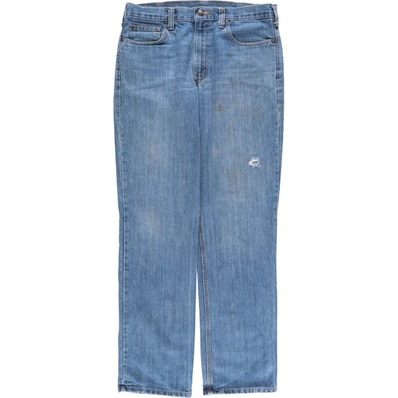 古着 カーハート Carhartt テーパードデニムパンツ メンズw36相当/eaa593307