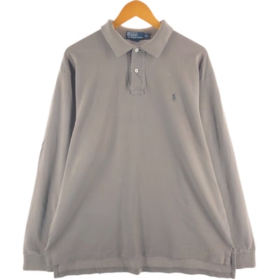 古着 ラルフローレン Ralph Lauren POLO by Ralph Lauren 長袖 ポロシャツ メンズXL相当/eaa526761