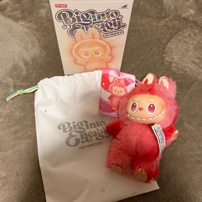 POP MART THE MONSTERS (LABUBU) Big into Energy Series Plush Pendant LOVE