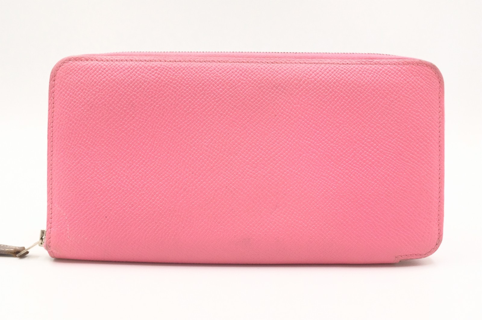 エルメス アザップ シルクイン ロングウォレット ピンク T刻印